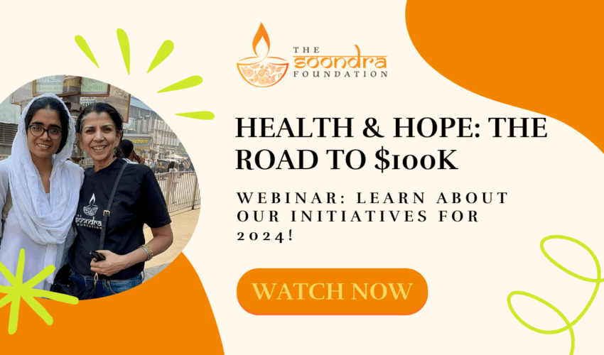 Image of Soondra Foundation CEO & Founder Gayatri Mathur with grantee Mohsina.